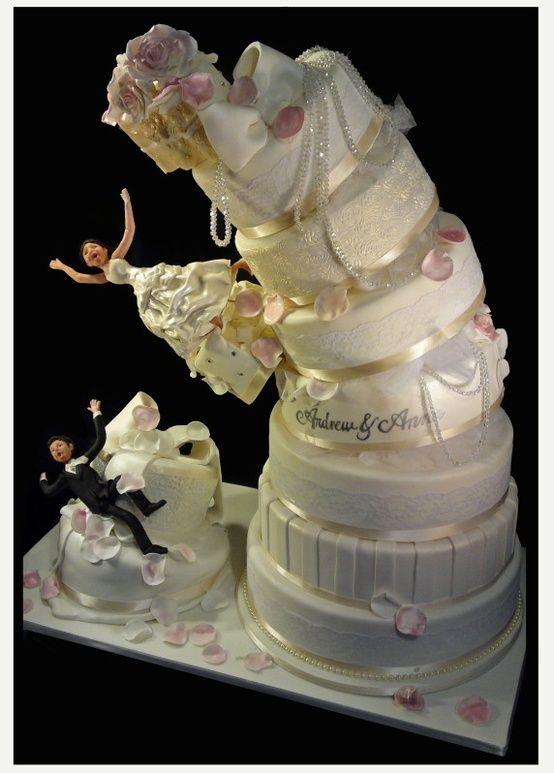 Unusual wedding cake fillings