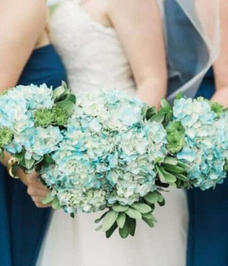 flowers for a wedding color teal