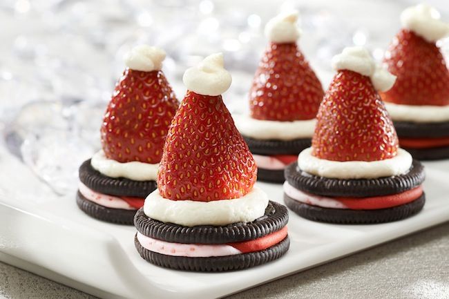 Oreo Strawberry Santa Hat | Beanstalk Mums